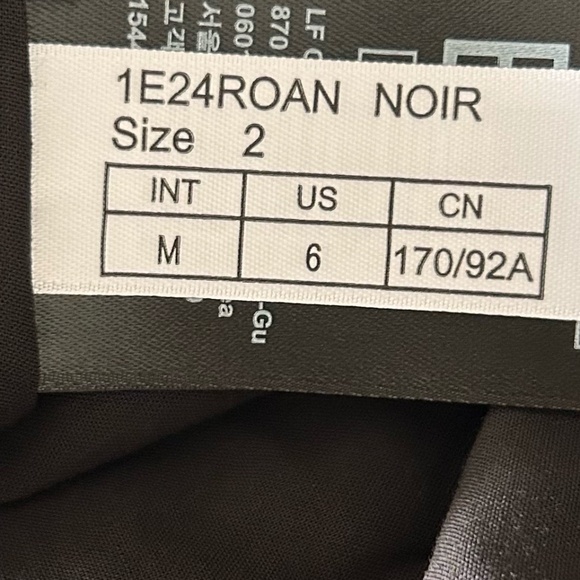 ba&sh Roane Midi Dress | Black Paisley | Size US 6 - Picture 16 of 16